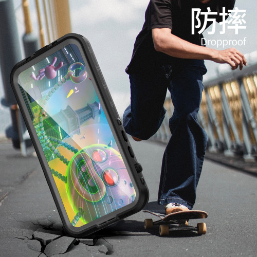 新品適用蘋果15pro max手機防水殼iphone14pro max防水四防殼