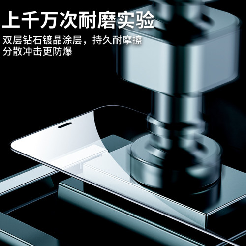 適用蘋果16promax鋼化膜15pro防窺膜14lus全屏13/12/11/XR/手機膜 適用蘋果16promax鋼化膜15pro防窺膜14lus全屏13/12/11/XR/手機膜