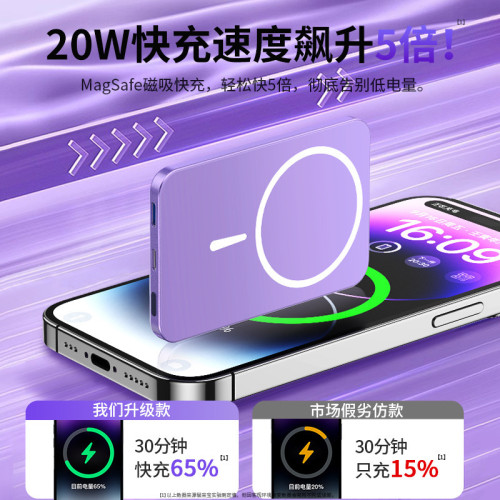 3C認證鋁合金磁吸無線行動電源10000安培超薄快充行動電源可上飛機 3C認證鋁合金磁吸無線行動電源10000安培超薄快充行動電源可上飛機