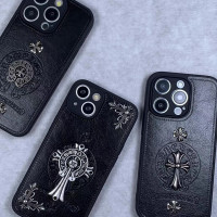 潮牌金屬適用iphone18promax手機殼蘋果16pro立體十字架個性17air