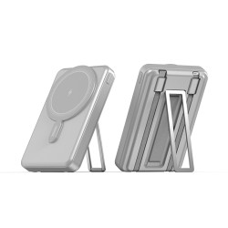 新款四合一支架自帶線磁吸充電寶10000mah