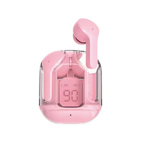 透明款air31數顯無線藍牙耳機 air39TWS雙耳入耳式透明殼太空艙T2