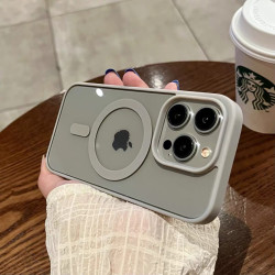 亞克力磁吸防摔保護套適用iPhone15promax蘋果14Plus321XR手機殼