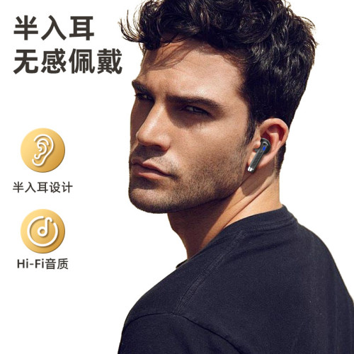 高清數顯真無線藍牙耳機藍牙5.3入耳式tws耳機通話降噪立體音