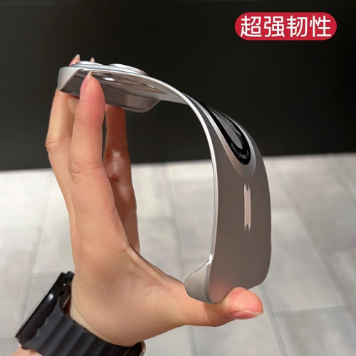 適用iPhone16PROMAX無邊框磁吸裸機手感手機殼15護鏡保護套14