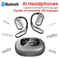 爆款Q16pro高品質智能藍牙耳機高清屏可觸控無線智能藍牙耳機