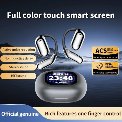 爆款Q16pro高品質智能藍牙耳機高清屏可觸控無線智能藍牙耳機