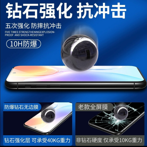 適用華爲Pura70鋼化膜p70全屏高清p50e防摔防爆p40防窺p30手機膜