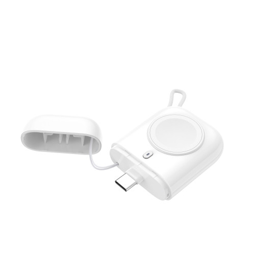 適用蘋果手錶無線充電寶 iWatch8/7/6磁吸充電器多功能可攜式充電寶
