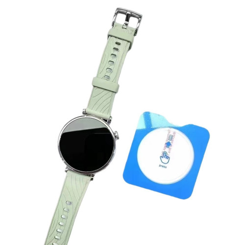 適用三星Galaxywatch8手錶透明圓形玻璃鋼化膜watch7複合材料軟膜