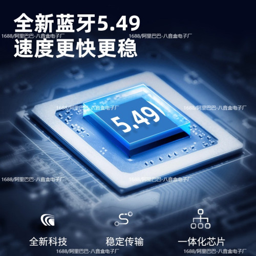 2024新款數顯降噪掛脖藍牙耳機真無線全入耳式運動久戴不痛