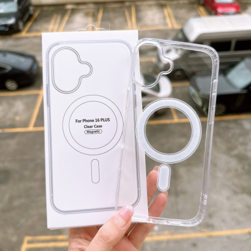 磁吸手機殼適用ip16pro magsafe帶動畫14PRO無線充13PRO磁吸殼16E