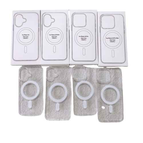 磁吸手機殼適用ip16pro magsafe帶動畫14PRO無線充13PRO磁吸殼16E