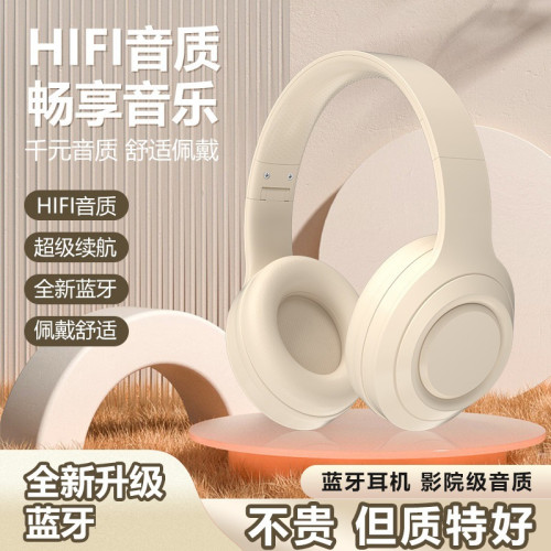高顔值藍牙耳機DR58頭戴式無線耳麥新款超長續航耳機