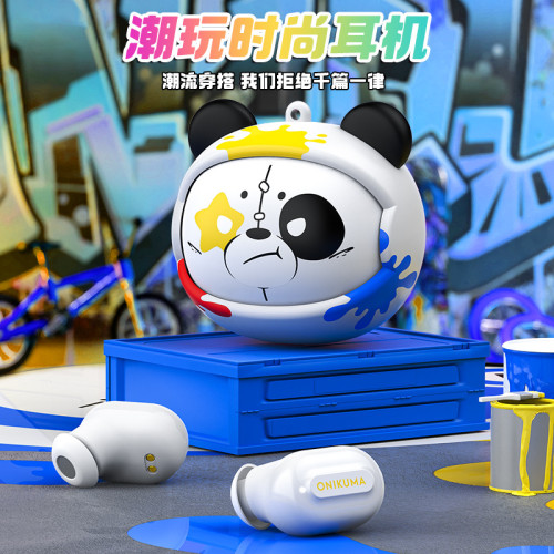 新款ONIKUMA T20真無線藍牙耳機TWS降噪高音質5.3入耳式
