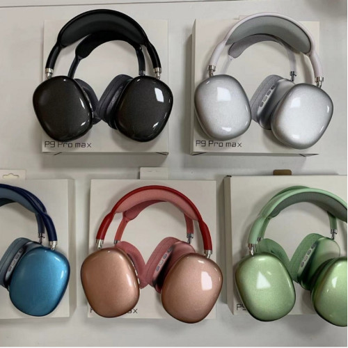 P9 promax藍牙耳機頭戴式超長待機續航音樂重低 音藍牙耳TYPE-C