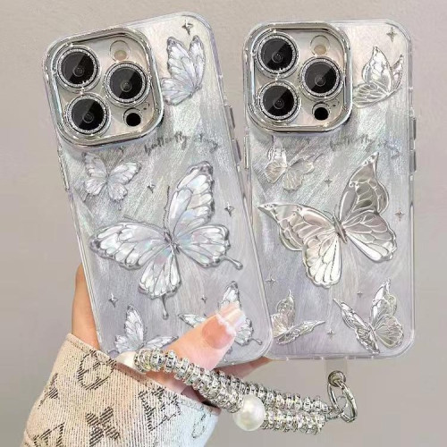 超仙蝴蝶適用蘋果16Promax手機殼IMD高級感16羽紗15精孔爆款網紅 超仙蝴蝶適用蘋果16Promax手機殼IMD高級感16羽紗15精孔爆款網紅