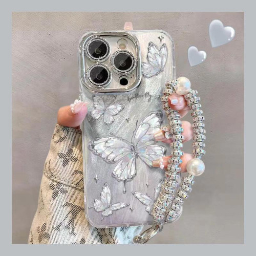 超仙蝴蝶適用蘋果16Promax手機殼IMD高級感16羽紗15精孔爆款網紅 超仙蝴蝶適用蘋果16Promax手機殼IMD高級感16羽紗15精孔爆款網紅