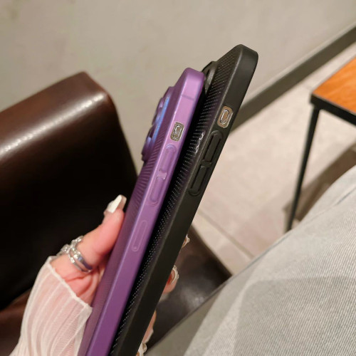 裸機超薄網孔PP散熱適用iPhone17手機殼全包磨砂蘋果15防摔保護套