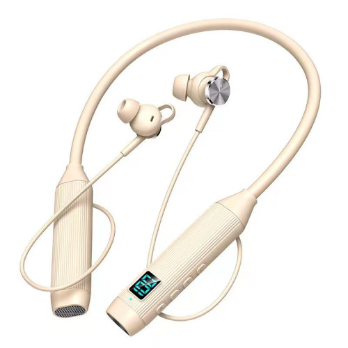 新款掛脖式藍牙耳機創意設計運動跑步超長續航無線立體聲