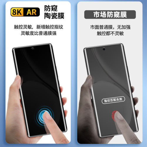 適用真我GTNeo6鋼化膜全屏Neo6SE防窺陶瓷GT5Pro手機膜GT7PRO藍光