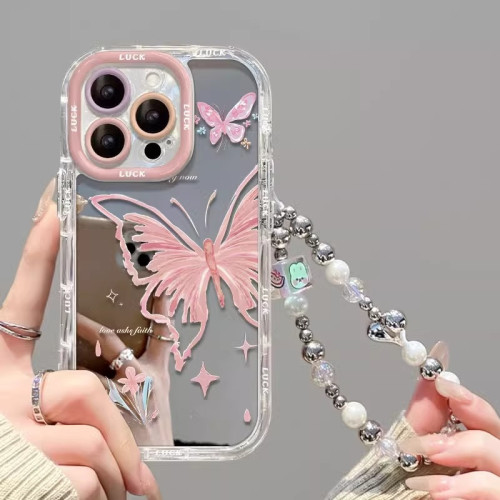 適用iphone 17蘋果16手機殼16e/15/14可愛iPhone13 pro max蝴蝶32
