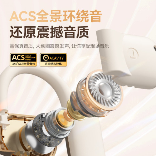 M62柏林之聲超清音效2024年新款無線掛耳式藍牙耳機戶外運動5.4