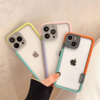適用iPhone17撞色邊框17PROMax手機殼蘋果16pro精孔矽膠散熱軟套
