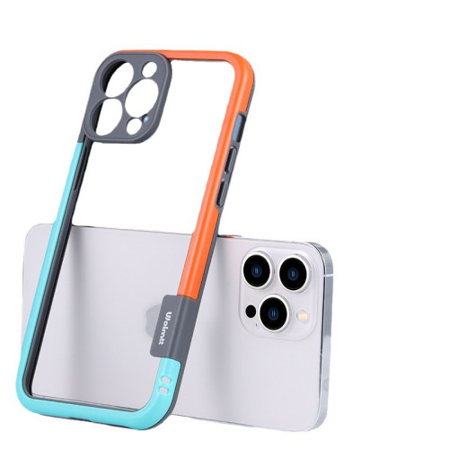 適用iPhone17撞色邊框17PROMax手機殼蘋果16pro精孔矽膠散熱軟套