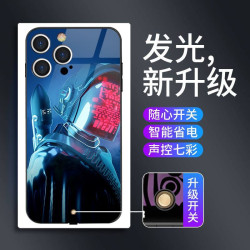 適用KH2201蘋果15plus新款17手機殼14發光iPhone16機械芯片13pro