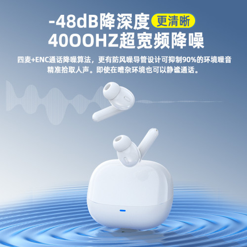 新款FD1-9無線藍牙耳機觸控雙耳入耳式降噪運動通用迷你