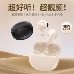 NE105tiktok抖音m21S半入耳AI真無線藍牙耳機降噪超長續航