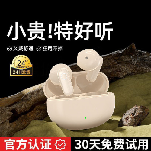 NE105tiktok抖音m21S半入耳AI真無線藍牙耳機降噪超長續航
