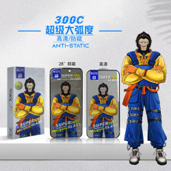 適用蘋果13PROMAX防媮窺300C超大弧鋼化膜 蘋果15PROMAX 14promax