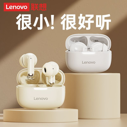 Lenovo/聯想EA110藍牙耳機運動半入耳式高音質超長續航跑步男女款