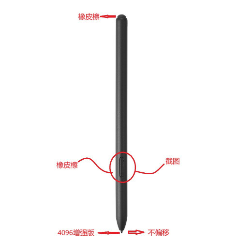 適用小猿學練機S2電磁筆S1智能練習本A1手寫筆 觸控筆可檫可寫