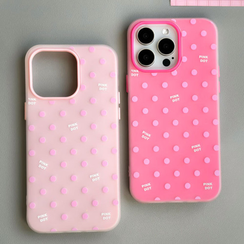 知泰iPhone16手機殼適用蘋果13/12波點15x女14promax膚感果凍