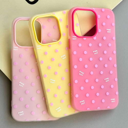 知泰iPhone16手機殼適用蘋果13/12波點15x女14promax膚感果凍