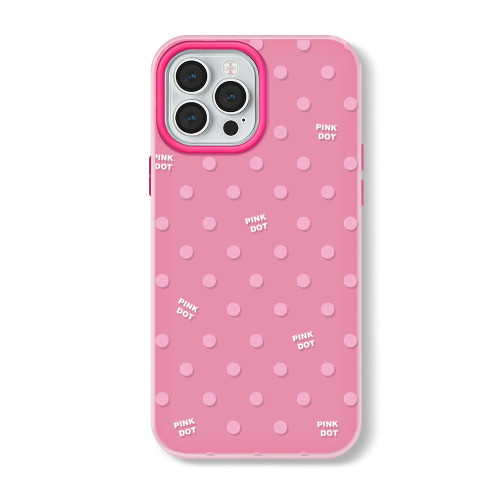 知泰iPhone16手機殼適用蘋果13/12波點15x女14promax膚感果凍