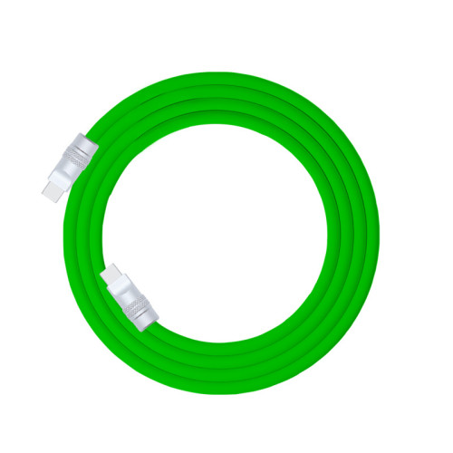 USB4.0全功能矽膠數據線雷電4/3pd240w快充40Gbps筆電投影雙頭C