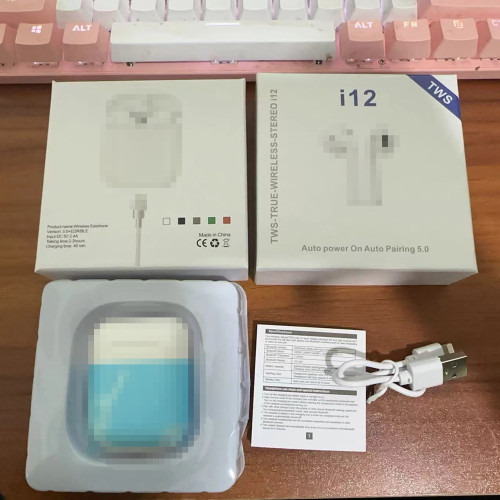 華強北馬卡龍i12藍牙耳機 i13無線雙耳觸控高配藍牙耳機彩色
