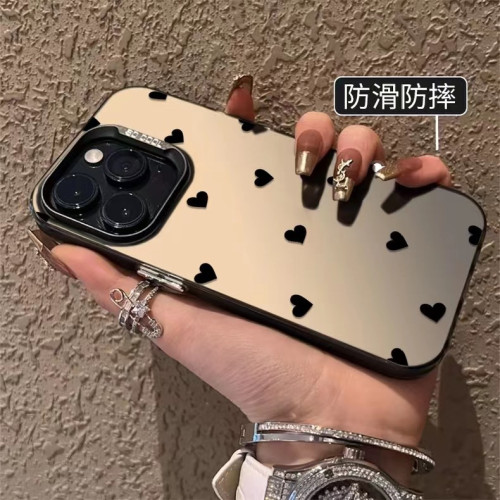簡約愛心適用蘋果iPhone17promax手機殼16plus新款15/14/13矽膠12