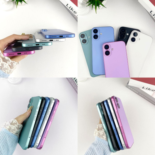 適用於蘋果16 16promax仿真手機模型機模玩具櫃台展示可亮屏16pro