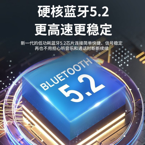 超長續航大電量藍牙耳機無線頸掛脖式運動防水新款跑步專用高音質