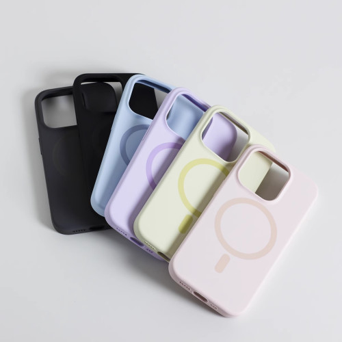 液態矽膠適用蘋果17磁吸手機殼iPhone16pro純色全包防摔大孔護套 液態矽膠適用蘋果17磁吸手機殼iPhone16pro純色全包防摔大孔護套