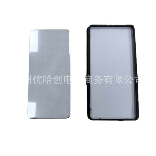 適用於一加13全膠鋼化膜真我gt7pro手機膜曲面高鋁電鍍疏油層果凍