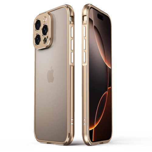 適用蘋果16promax金屬邊框鎖螺絲手機殼iPhone16e保護套薄高檔