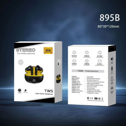 新款S510 895B帶數顯藍牙耳機高音質遊戯長續航耳機