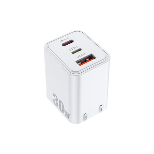 適用蘋果充電器頭氮化鎵快充頭多口快充iphone15/16快充線和頭30W