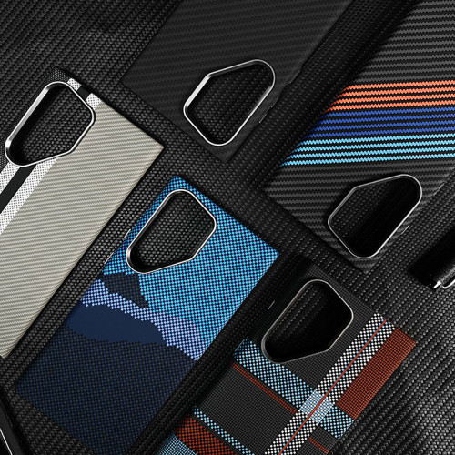 適用三星S25Ultra凱夫拉碳纖維磁吸手機殼GalaxyS24夜光PC保護套 適用三星S25Ultra凱夫拉碳纖維磁吸手機殼GalaxyS24夜光PC保護套